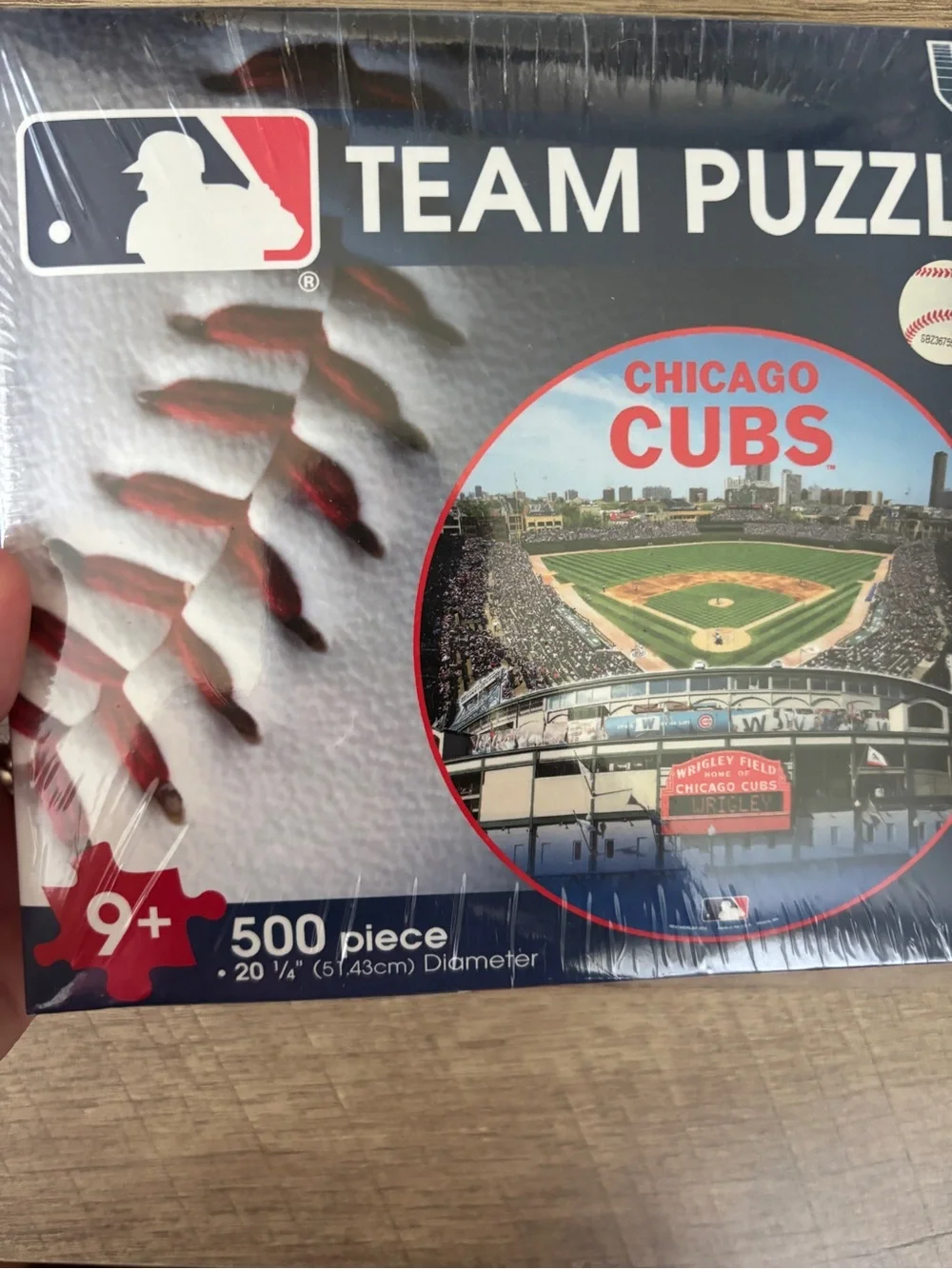 MLB Chicago Cubs Team Puzzle - Navy, Red, White